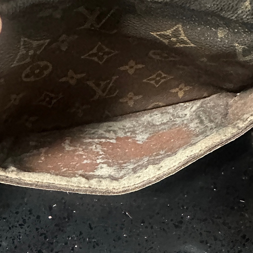 Louis Vuitton Brown Monogram Pochette - Picture 10 of 13